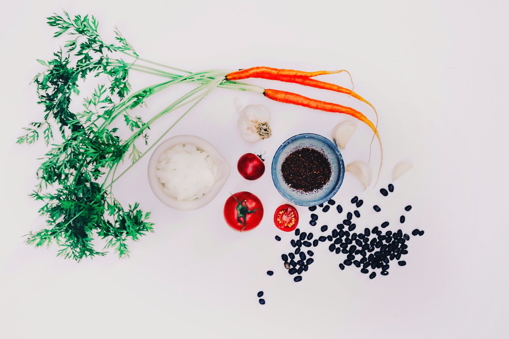 Faixa de alimentos frescos